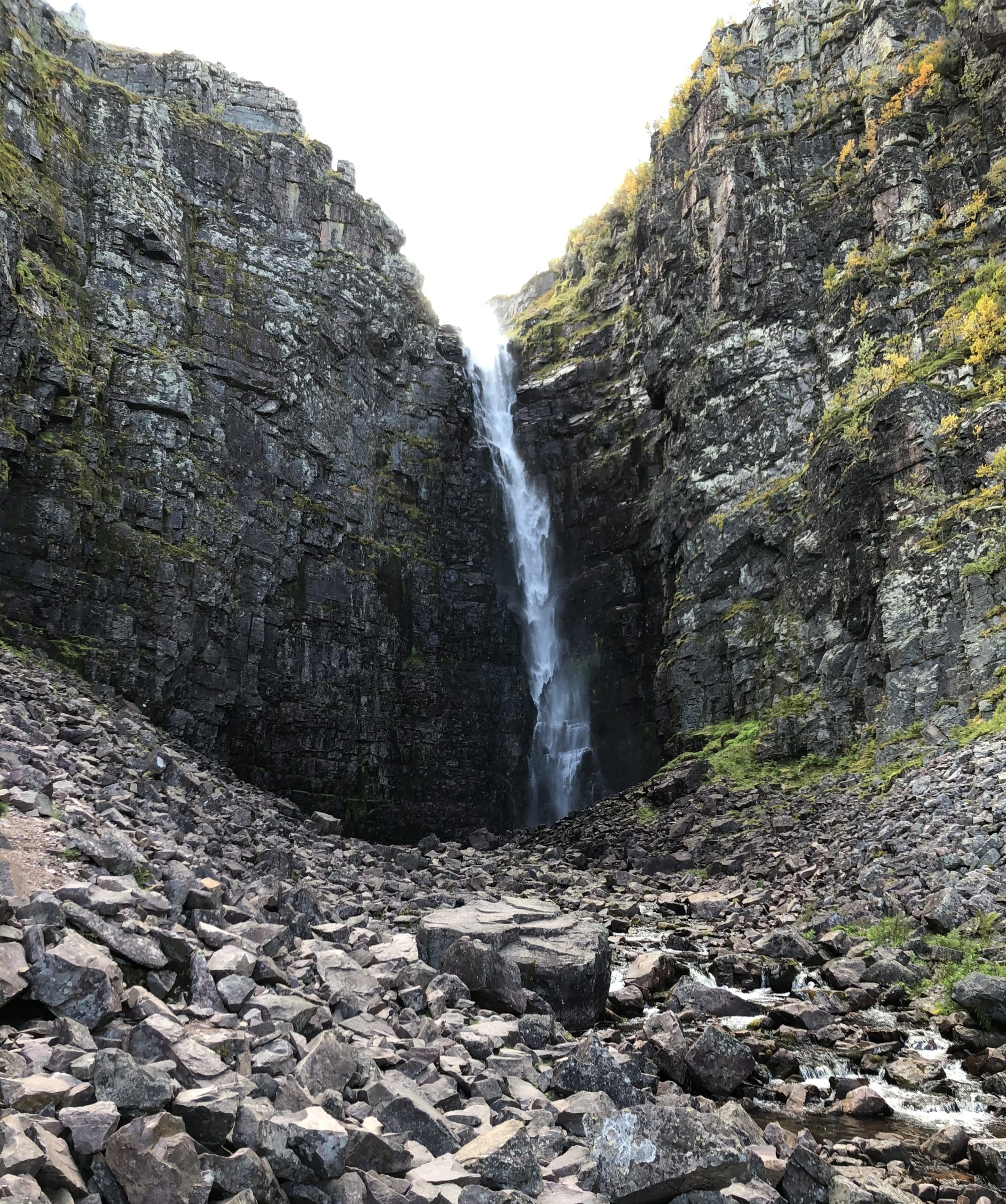 Wasserfall Njupeskär