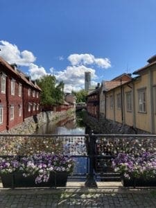 Un beau pont à Västerås