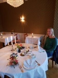 Luxury breakfast at Loka brunn