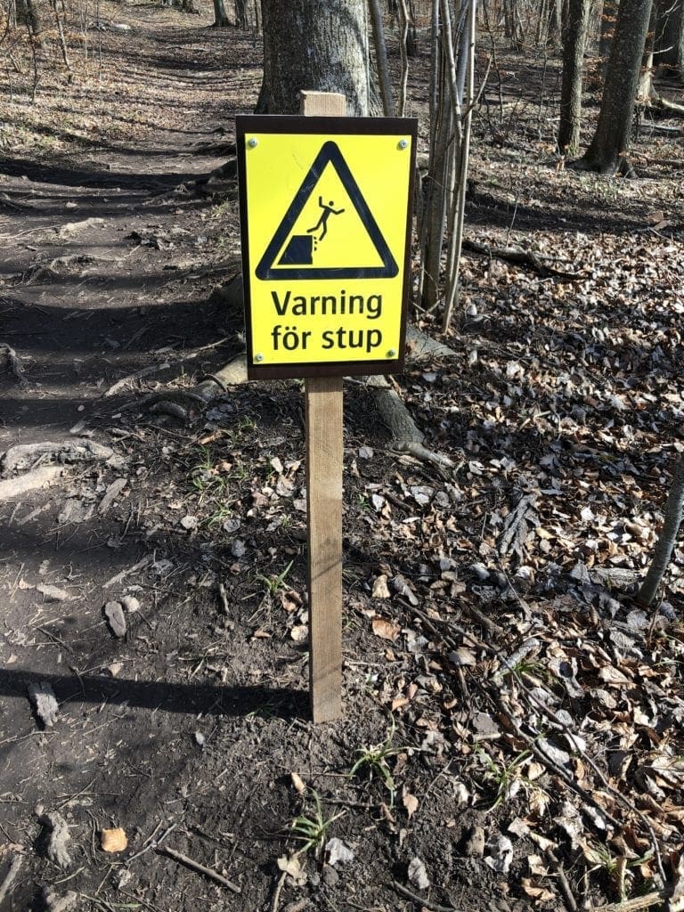 warning sign