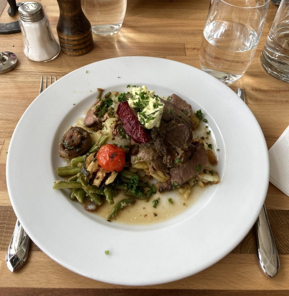 meat and vegetables