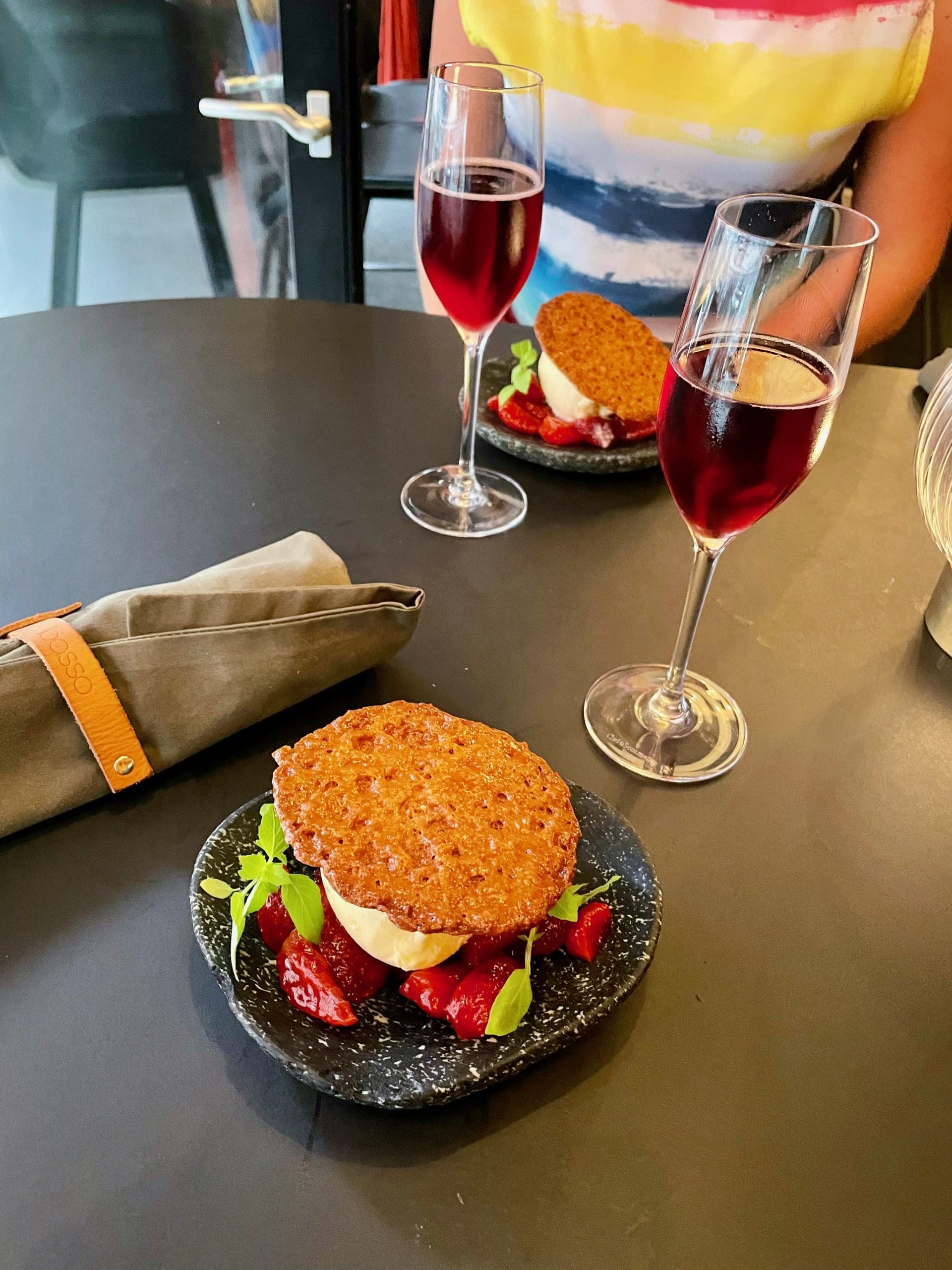 Erdbeer-Dessert
